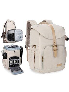 Camera Backpack DSLR Photography Bag Waterproof 15 Inch Laptop Lens Travel Case